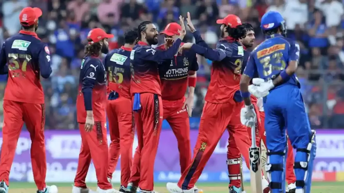 MIvsRCB : கடைசி வரை போராட்டம்...மும்பை கோட்டையில் கொடியை நாட்டிய பெங்களூர்!
